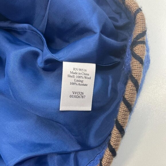 Coldwater Creek Aztec Wool Embroidered Jacket Ladies Size MED Long Sleeve - Picture 7 of 12